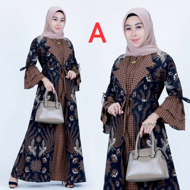 Gamis Blezer Batik