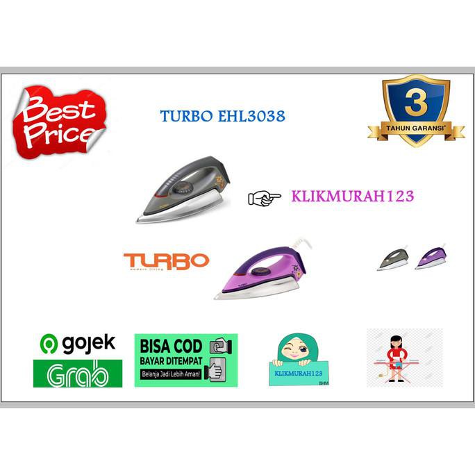 Setrika Turbo EHL 3038 by Philips / Listrik EHL3038 EHL-3038