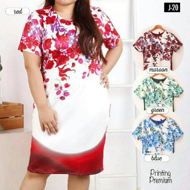 Dress Jumbo Scuba Impor