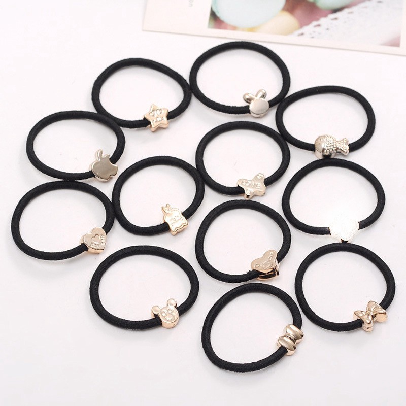 Wild tying hair ring，Cincin Rambut Imut Gaya Korea