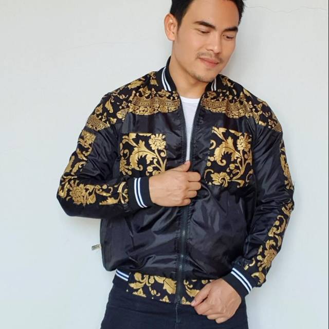 TERBARU Jaket Parasut Motif Batik Premium Quality/Jaket Pria/Jaket Batik/Pakaian Pria