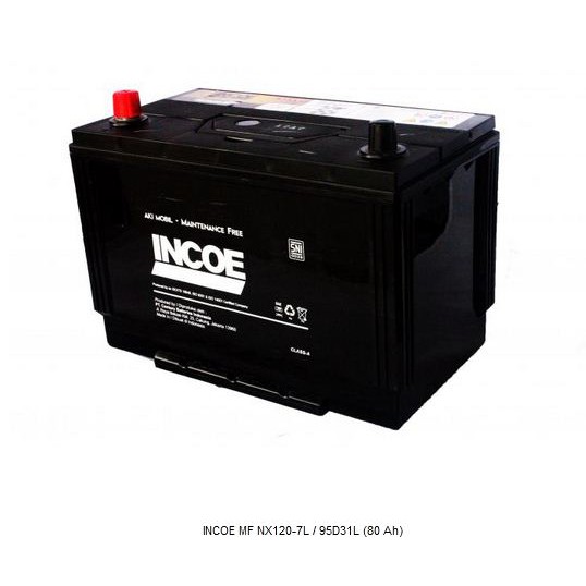 INCOE MF NX120-7L / 95D31L (80 Ah) INMF-NX120-7L