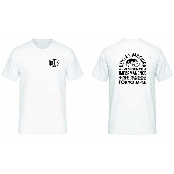 T-Shirt Kaos Deus Ex Machina Tokyo Japan High Quality
