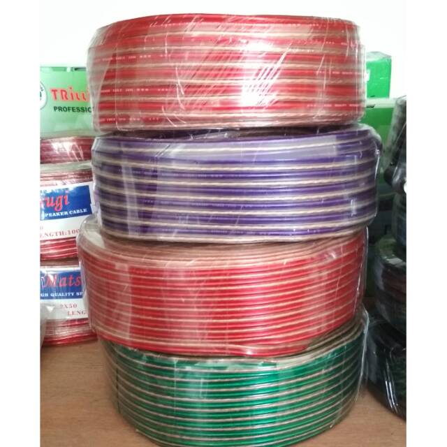 Kabel Listrik Serabut Transparan Serabut 2x30