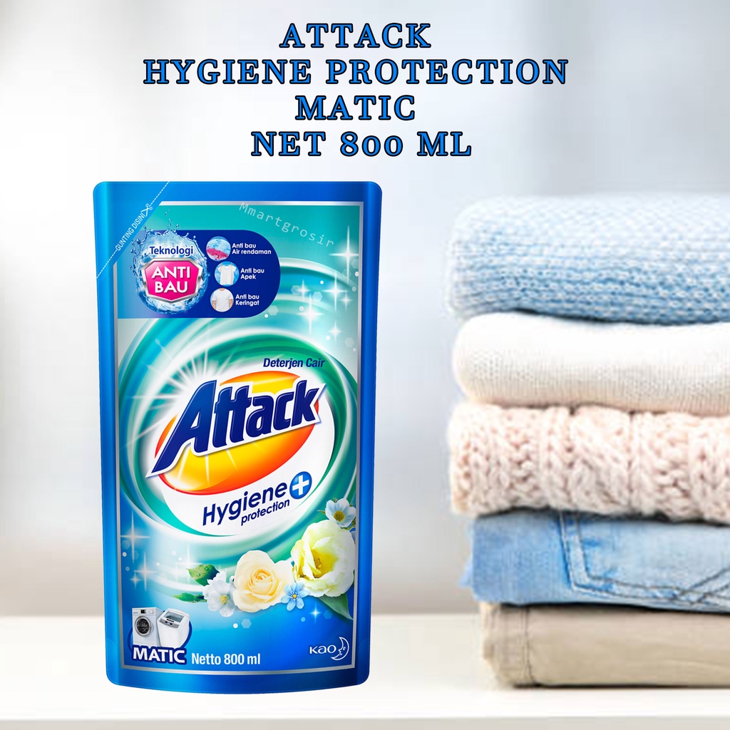 ATTACK HYGIENE PROTECTION MATIC 800ML