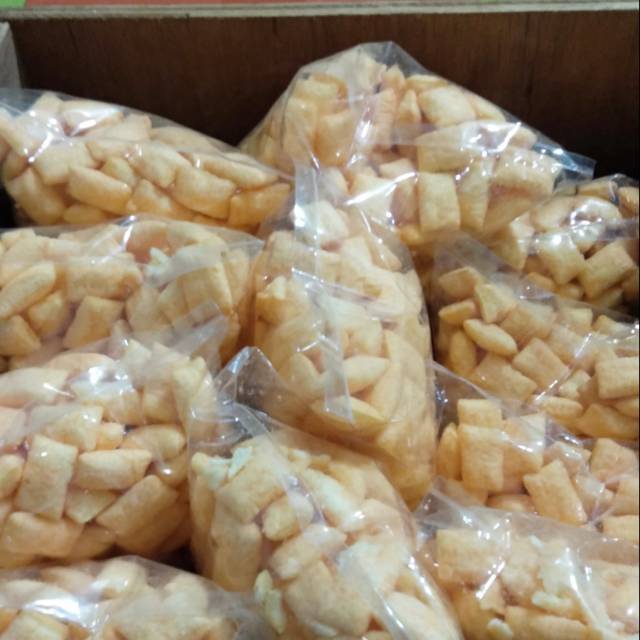 Snack Pillow Keju Kiloan 250gr - Camilan Kue Bantal Kiloan 250gr