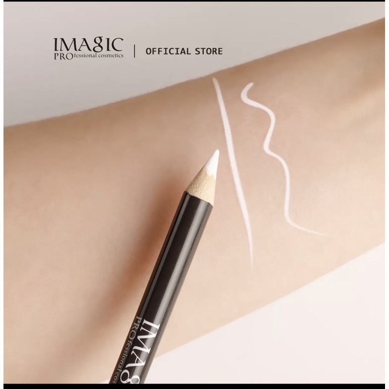 RCS ✅ NEW ~ IMAGIC eyeliner pensil Imagic pencil liner warna putih eyeliner pensil putih eyeliner mata bawa warna putih