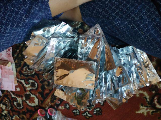 Cod Kemasan Doff Metalized Praktis 50 Pcs Murah Meriah / Kemasan Saset