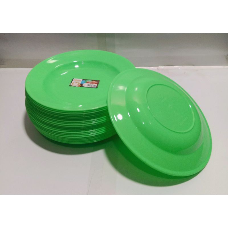 PIRING PLASTIK GOLDEN HEN 9 INC DIAMATER 23 CM TERMURAH