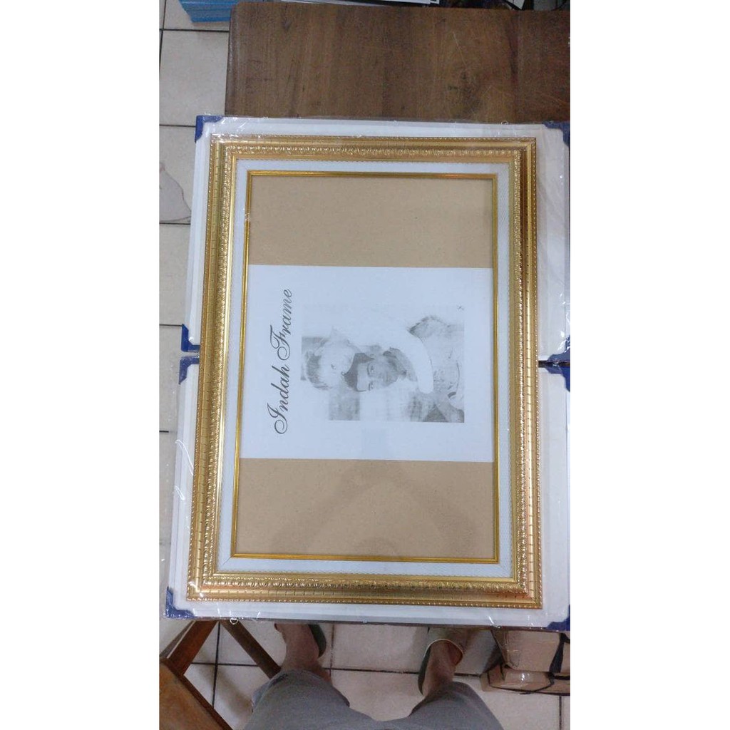 Bingkai Pigura  Frame Foto 16RS A2 40x60 cm Gold 