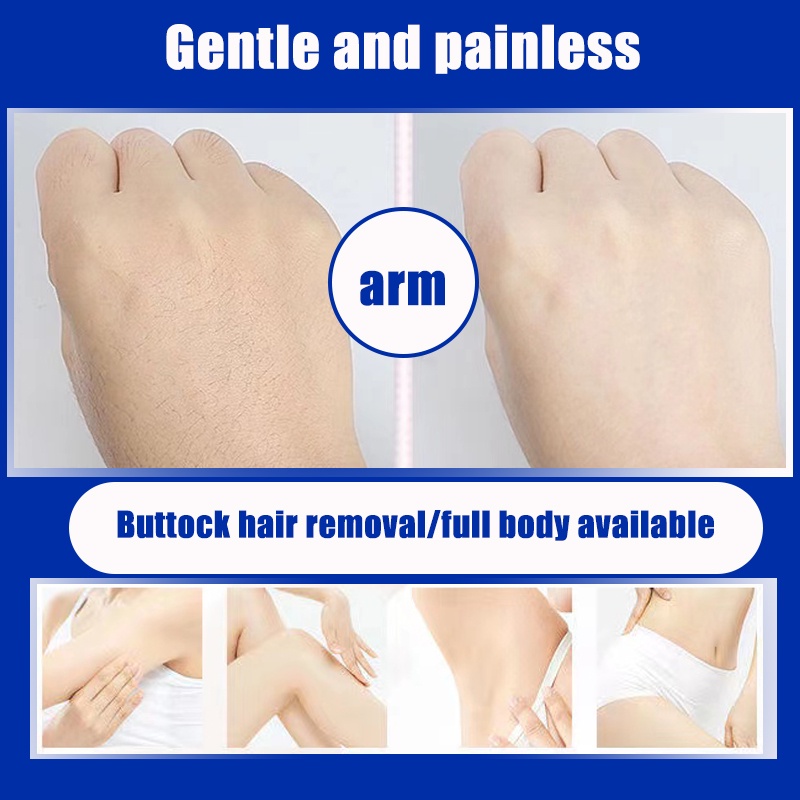 【Barang spot】Semprot Krim Penghilang Rambut Cream Penghilang Bulu Kaki Cream Hair Removal Spray Penghilang Bulu Ketiak Depilatory Cream Krim Perontok Bulu Ketek/Pencabut Bbulu Kemaluan Wax Ketiak Kemaluan Removal Cream Alat Menghilangkan Bulu Vagina