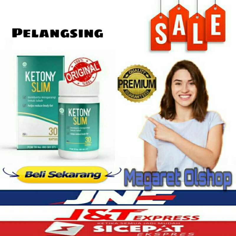 Obat Pelangsing Ketony Slim Asli Ampuh Membakar Lemak