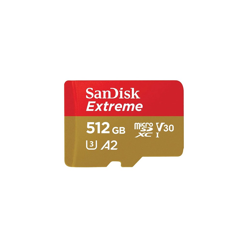 Micro SD 512GB Sandisk Extreme V30 microSDXC UHS-I - Garansi Lifetime