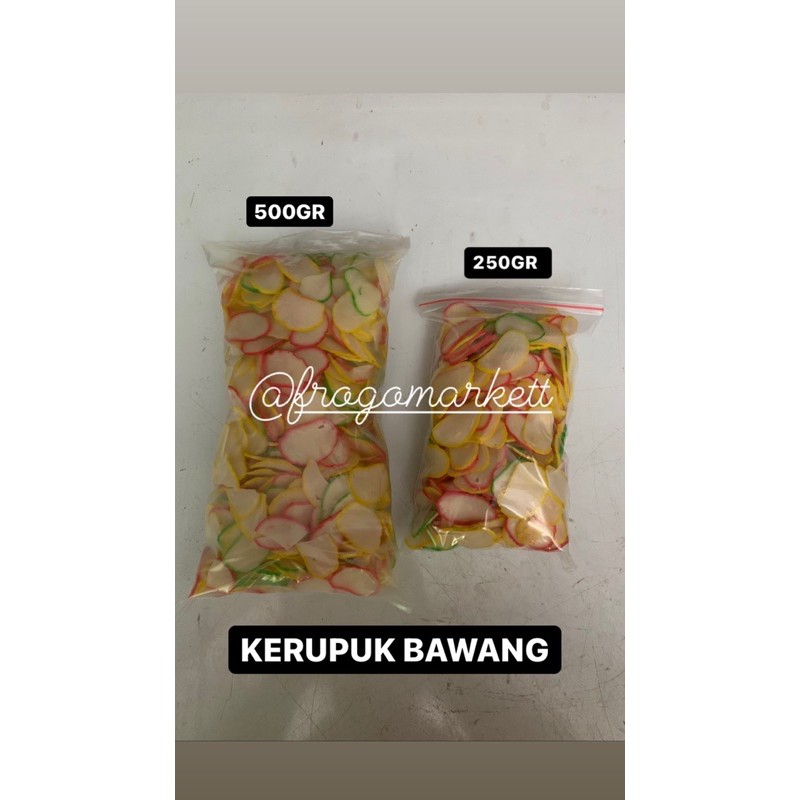 REPACKING !!! Kerupuk Bawang 250gr &amp; 500gr