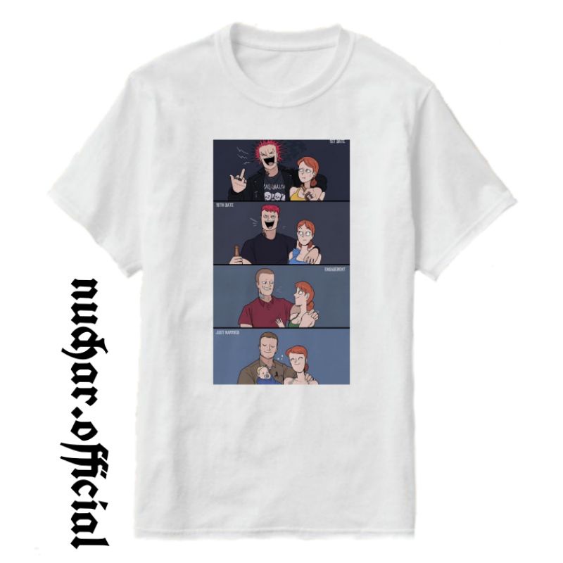 KAOS BAJU ROCKER - TSHIRT BAND METAL ROCK PUNK MUSIK TEE PUTIH PRIA WANITA OVERSIZE KAOS BAND BAJU B