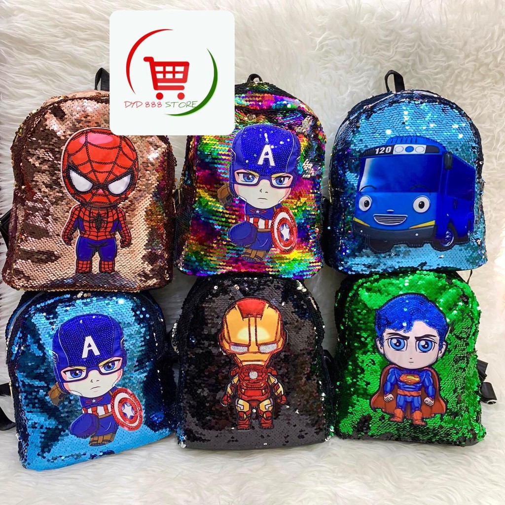  TAS  RANSEL KARAKTER  ANAK  COWOK  LED BISA NYALA 8905 