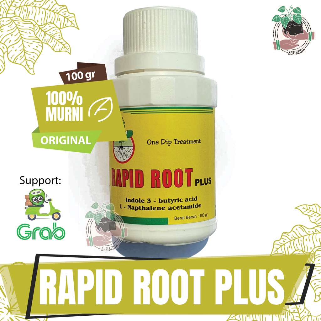 Rapid Root Plus Hormon Penumbuh Akar Tanaman Cangkok Stek / Root Up Obat Tanaman Penumbuh Akar Cangk