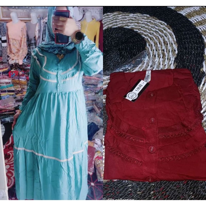 GAMIS RENDA SIZE JUMBO VERSI SALVINA