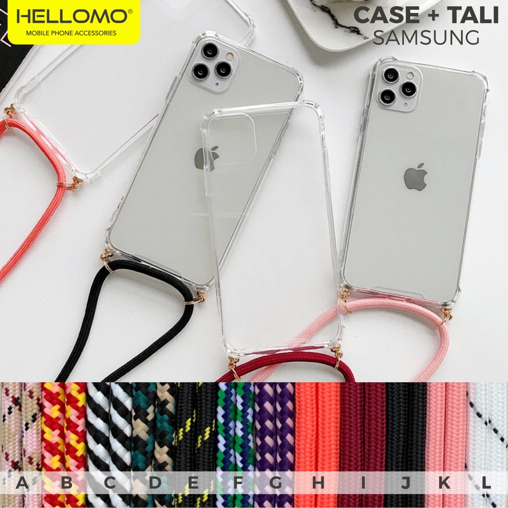 Sling Case Samsung Casing Gantungan Cross Lanyard Tali