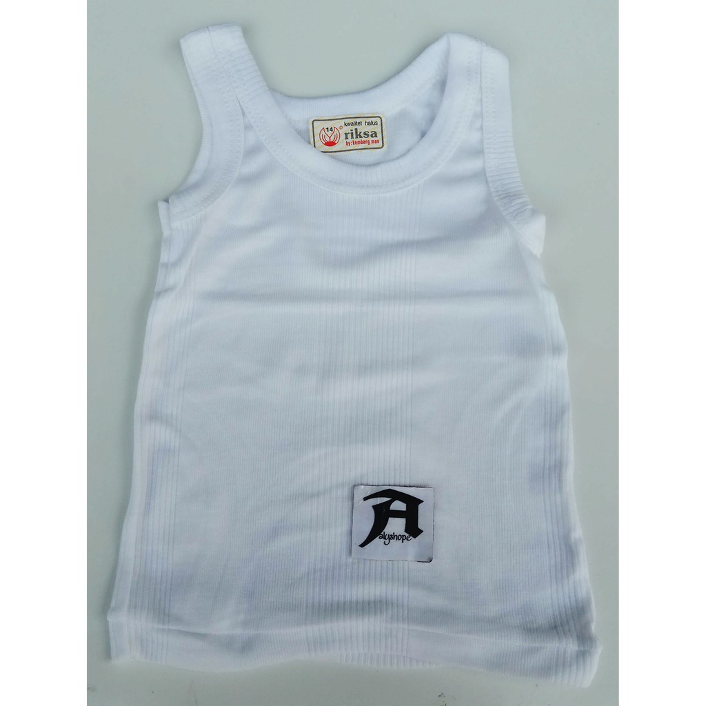 SINGLET BAYI  RIKSA SINGLET ANAK KAOS  DALAM ANAK 