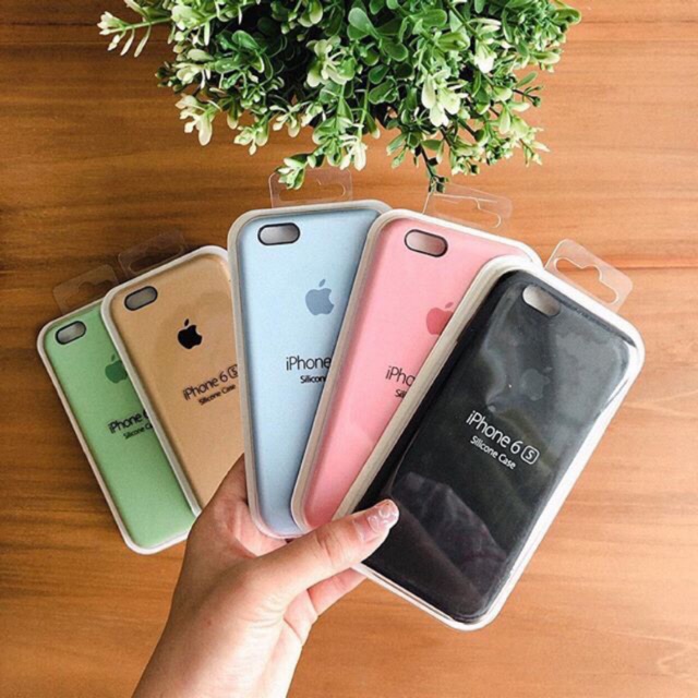 Silicone Case HITAM PINK HIJAU BIRU COKLAT Ip6/6s/6+/6s+/7/7+/8/8+/X/Xs/Xr/XsMax