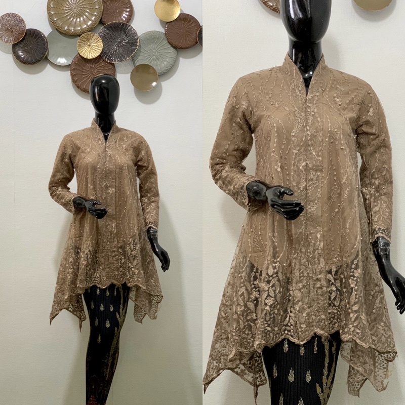 kebaya kartini TuLE waka / kebaya modern / Kebaya remaja / Kebaya ocean / Kebaya bali / Kebaya wisuda / Kebaya brukat-4