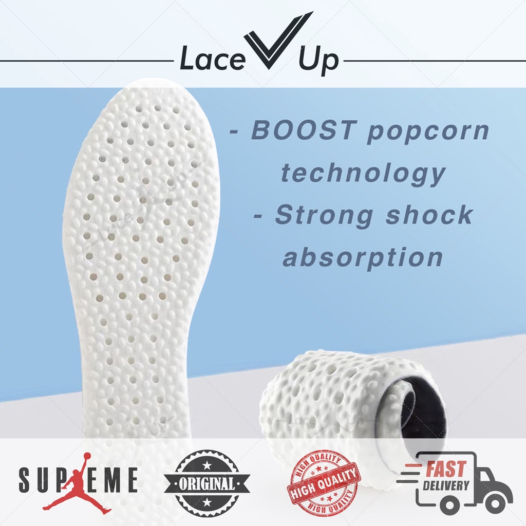 Insole Boost Original Lace Up | Shock Absorbing, Breathable Insoles