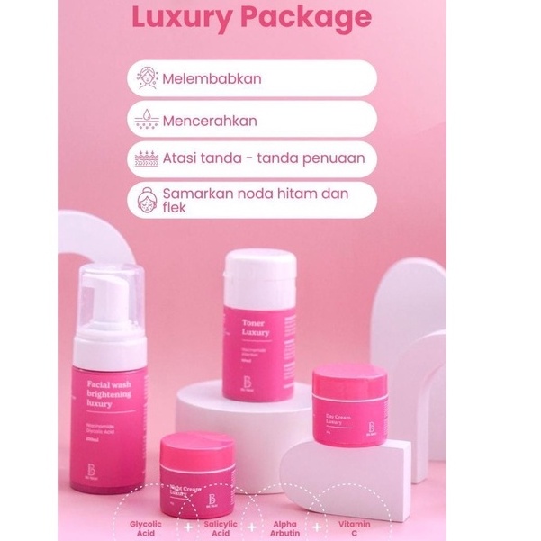 bg skincare-beauty glow-beauty glow whitening luxury kemasan baru -platinum-luxury- luxury
