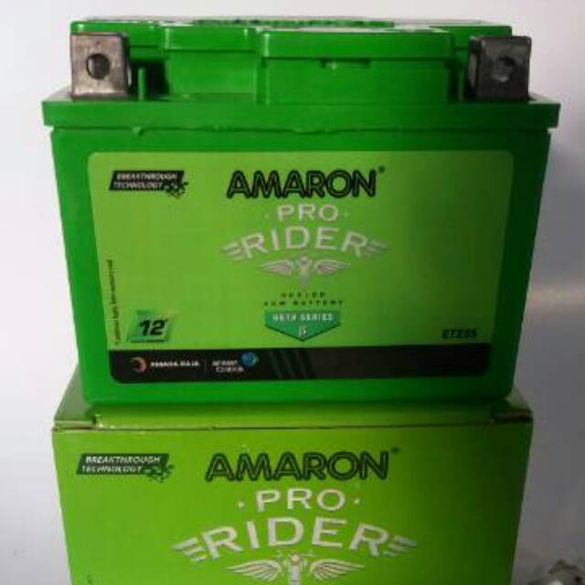 Aki AMARON ETZ5S AKI MOTOR HONDA BEAT | Shopee Indonesia