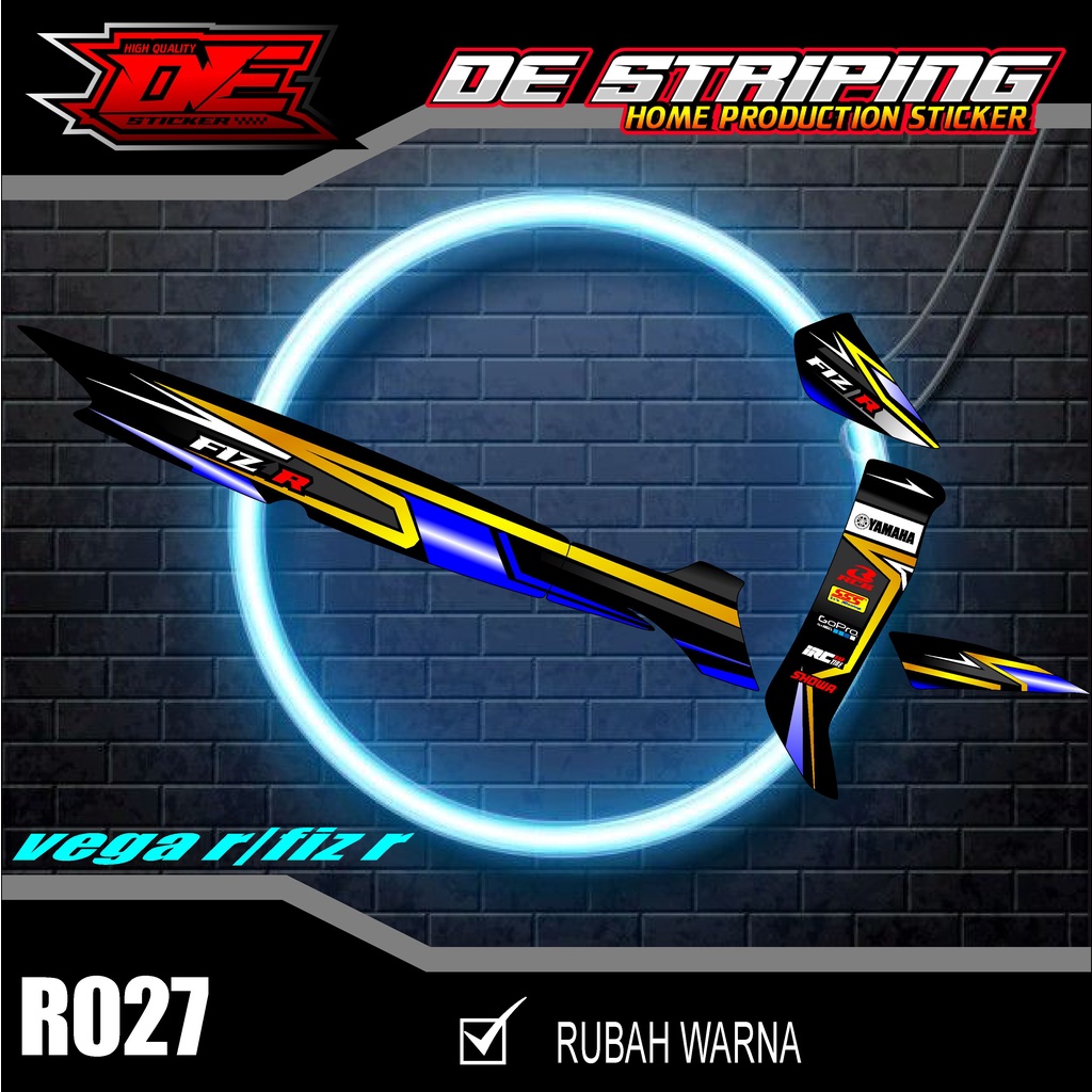 Striping variasi motor fiz r 2005 semi full R027