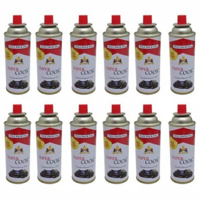 GAS KALENG KECIL SUPER COOK / GAS KECIL