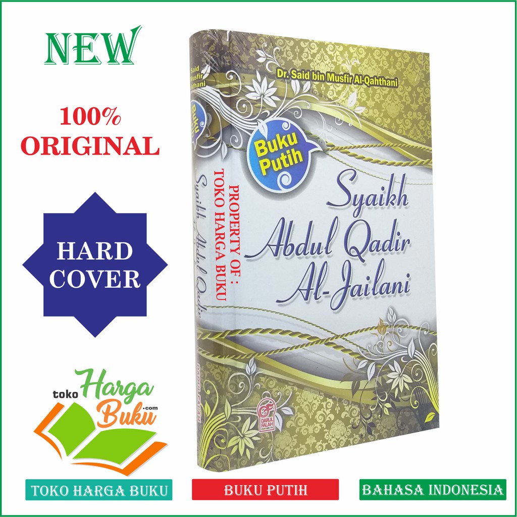 Foto Buku Putih Syaikh Abdul Qadir Al-Jailani - Penerbit Darul Falah