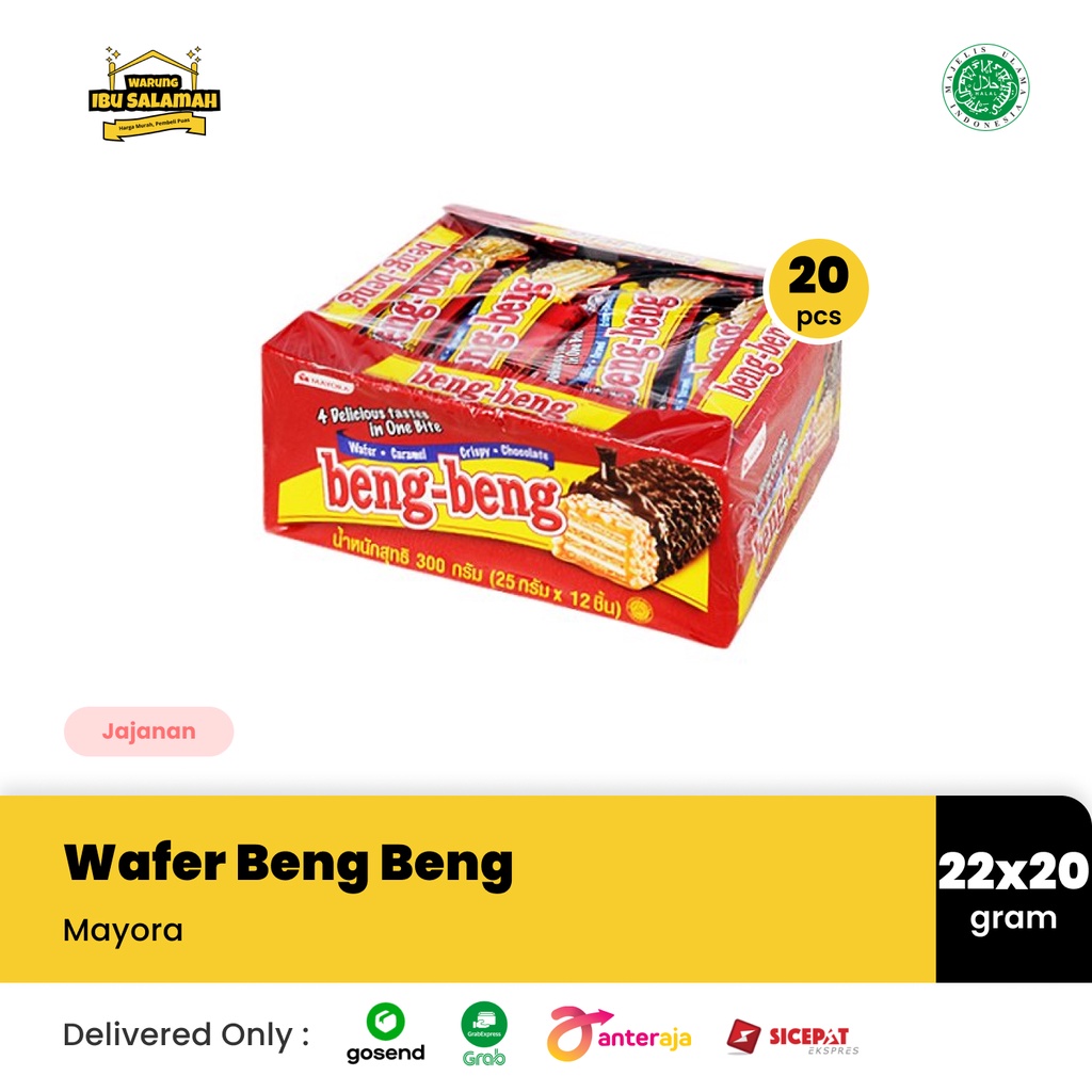 

Wafer Karamel Krispi Beng Beng [1 Box]