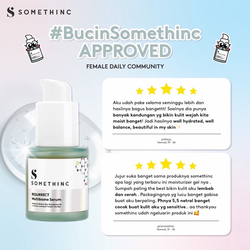 SOMETHINC Resurrect Multibiome Serum 20ml