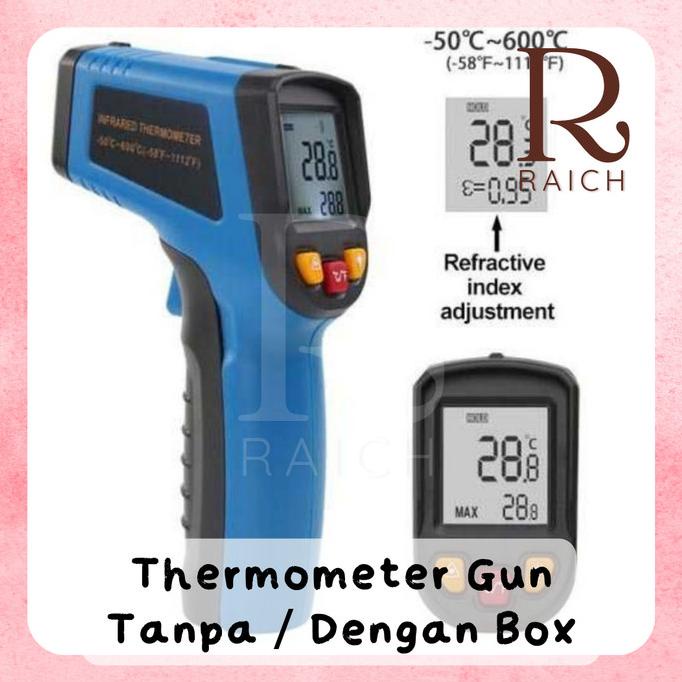 Termometer Masak Tembak Infrared Digital Cooking Thermometer Gun Suhu