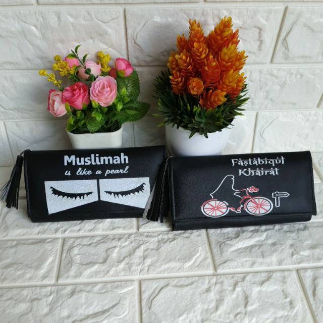 EVYSHOP DOMPET WANITA MURAH PANJANG LIPAT WANITA MUSLIMAH KUCIR RUMBAI REMAJA PEREMPUAN GROSIR