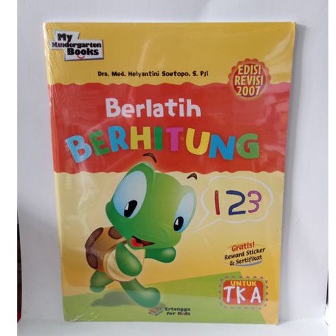 BUKU BERLATIH BERHITUNG UNTUK TK A ERLANGGA FOR KIDS