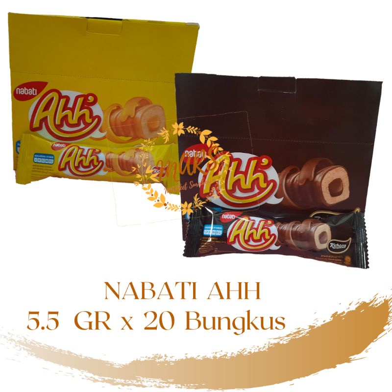 Nabati ahh 5,5 gr x 20 bungkus