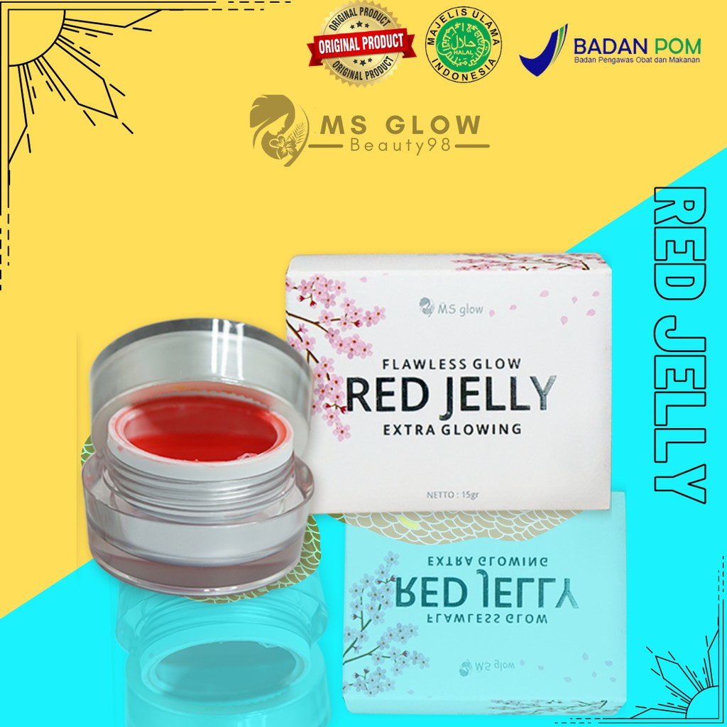 Ms Glow Red Jelly/Red Jelly Ms Glow