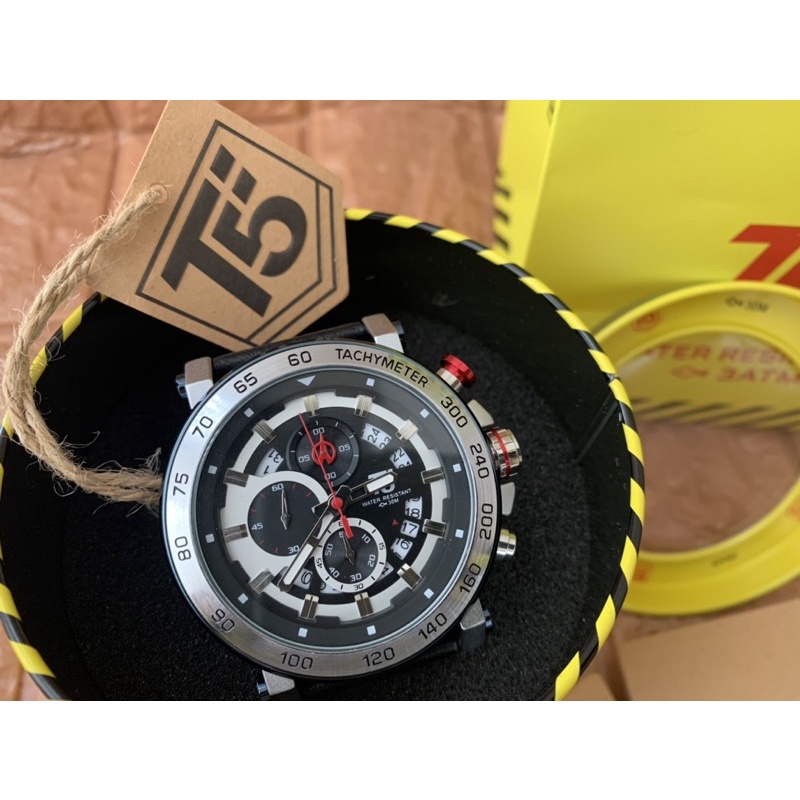 Jam Tangan Pria T5 H3271 Chrono Aktif Original Free box paper bag