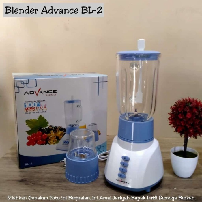 Blender advance Bl-2 Kapasitas 1,2Liter Multifungsi Bergaransi