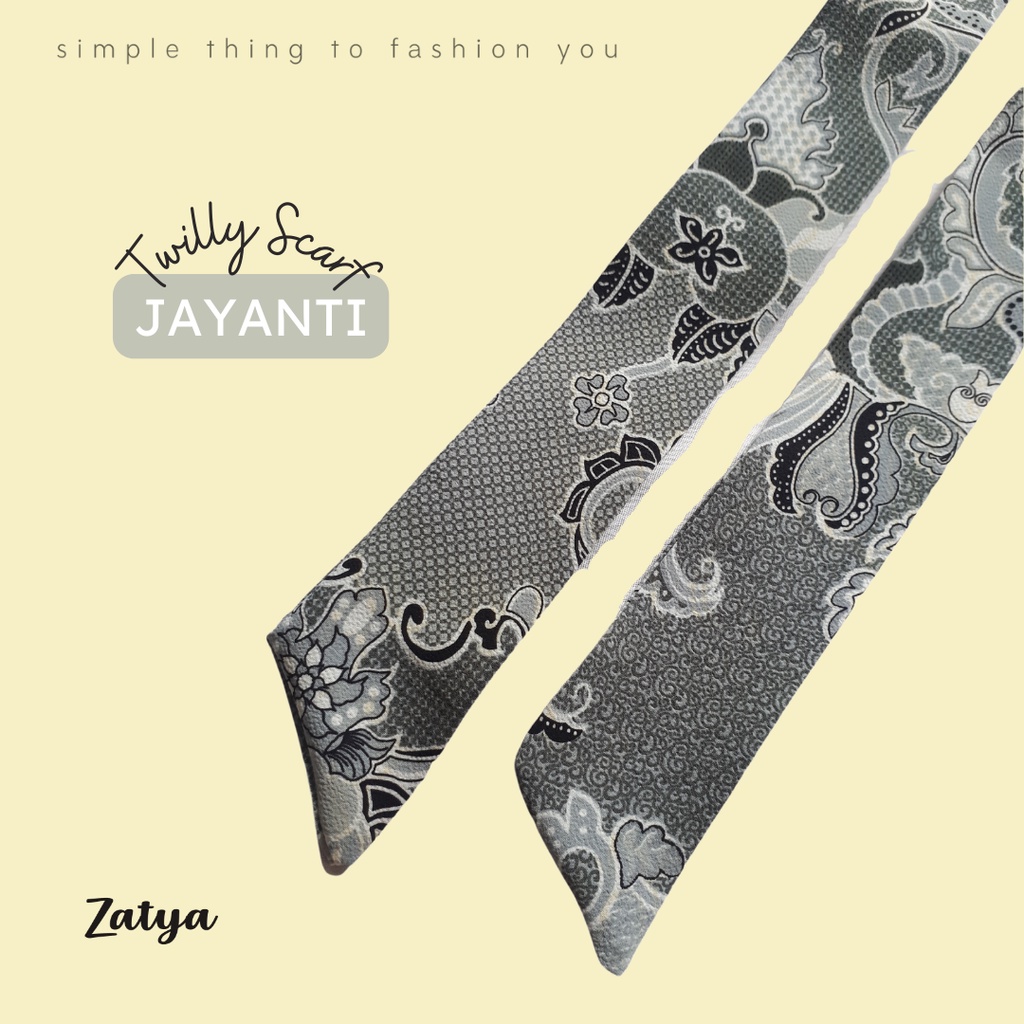 Twilly Batik Scarf by Zatya-Jayanti