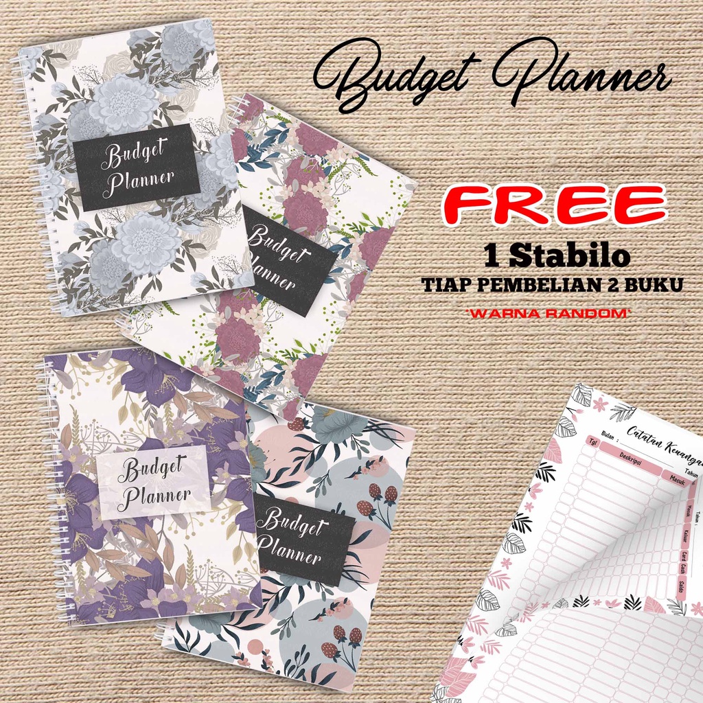 

Artomaringi Budget Planner / Financial Planner Beli 2 Buku Gratis Highlighter Kode BP02A
