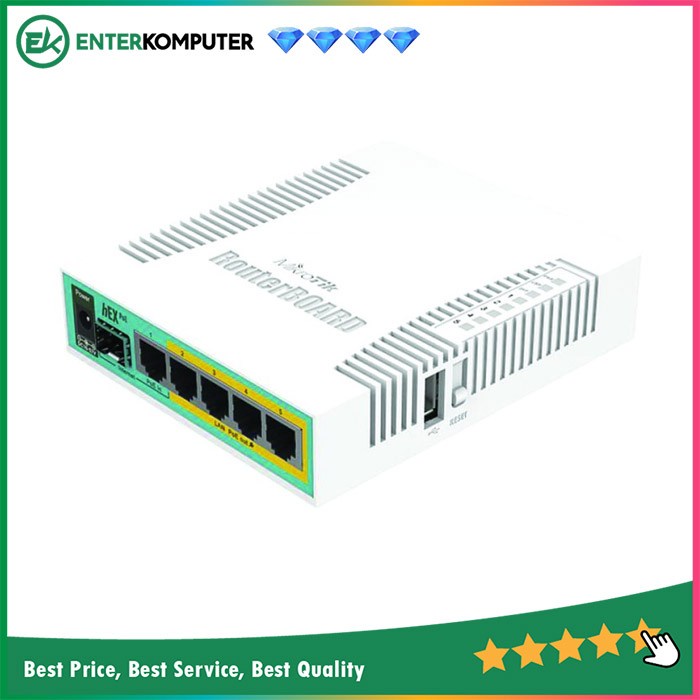 Mikrotik RB960PGS hEX 5Port Gigabit PoE Router