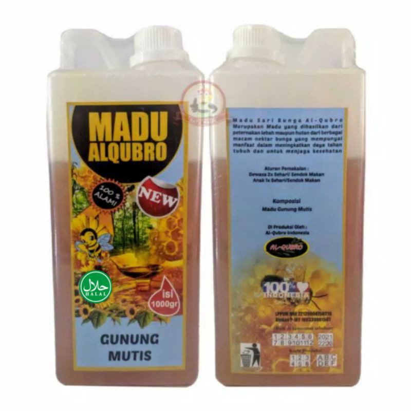 

Madu Gunung Mutis - Madu Murni Al Qubro 1 Kg