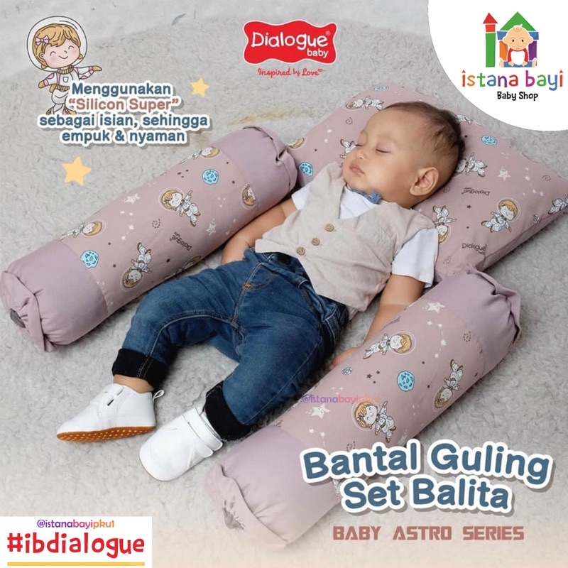 Dialogue Baby Bantal Guling Set Balita Astro Series DGB1006