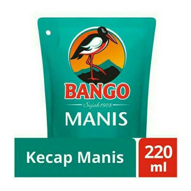 Kecap Manis Bango Refill 220ml pmg