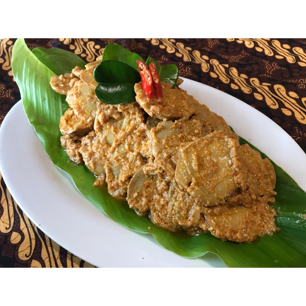 

Rendang Jengkol 300 gram Rendang Basamo