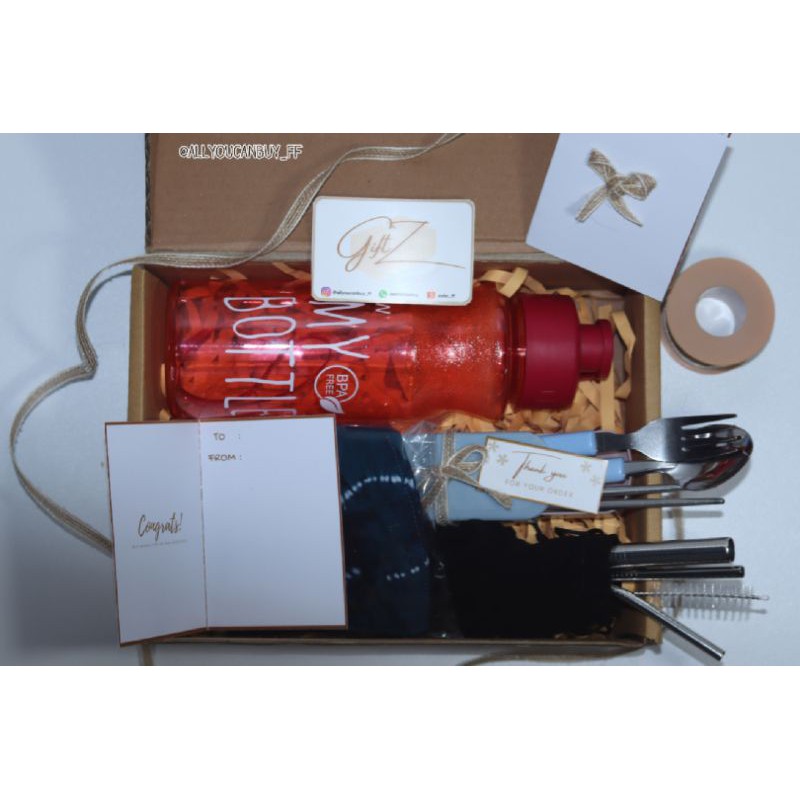 

[SPESIAL New Normal Kit Seri F] Hampers/Gift Box/Birthday Gift/Hadiah Wisuda/Kado Murah Berkualitas