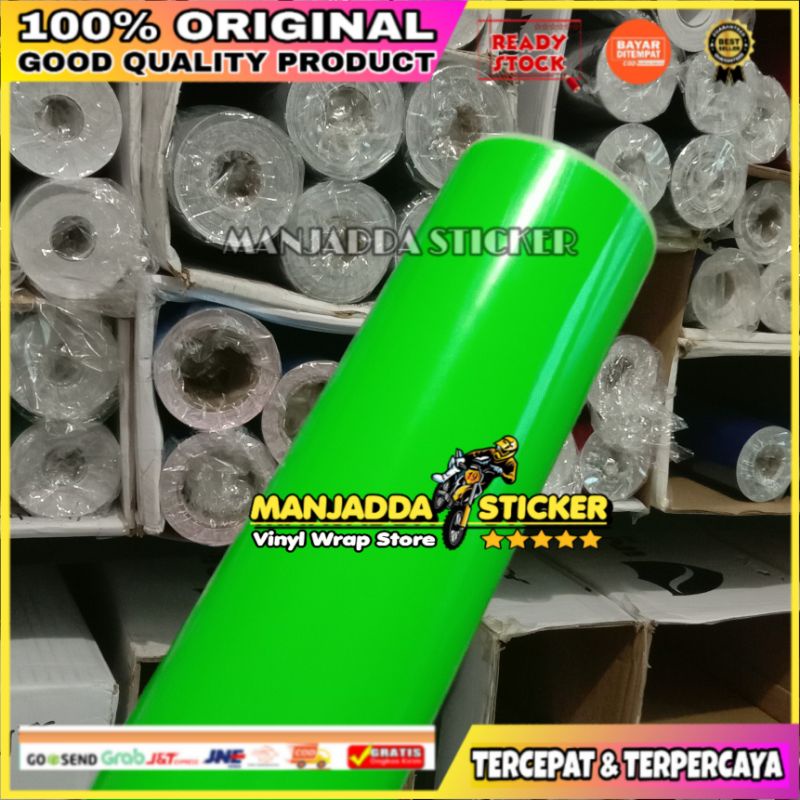 STIKER SKOTLET HIJAU STABILO STICKER SKOTLET MOTOR